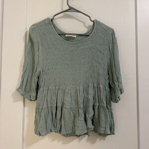 Green Summer Top